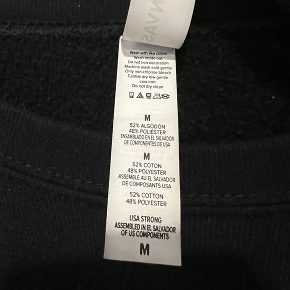 Never worn Aspen & Co. Black Fleece Spooky Babes Club Sweatshirt - Picture 6 of 6